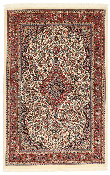  Itämainen Ilam Sherkat Farsh Silkki Matot Matto 104X160 Ruskea/Oranssi ( Persia/Iran)
