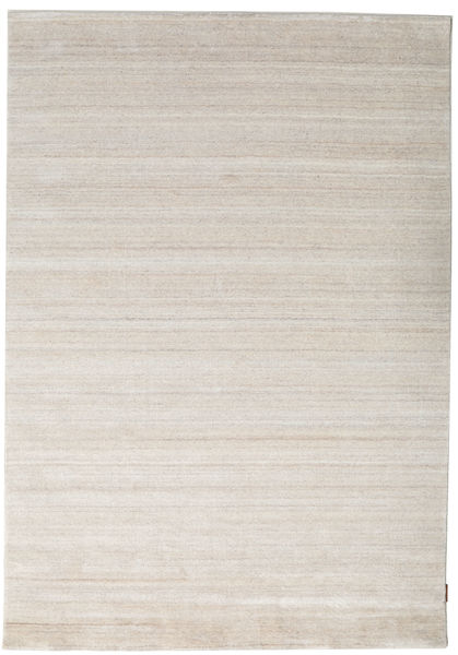  160X230 Yksivärinen Bamboo Silkki Loom Matot - Kerma-Beige 