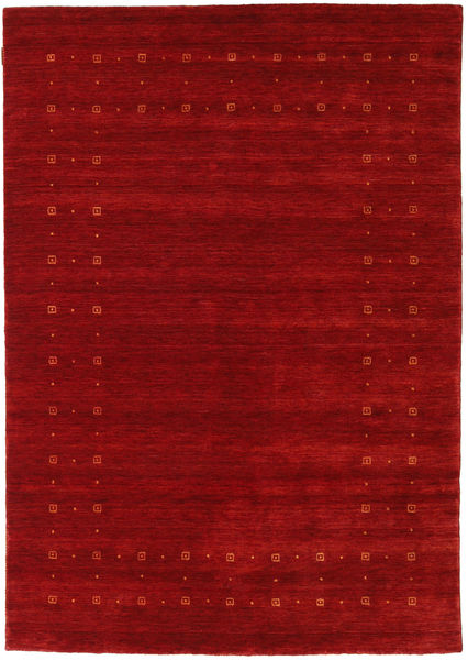  Loribaf Loom Delta - Punainen Matto 160X230 Moderni Tummanpunainen/Ruoste (Villa, Intia)