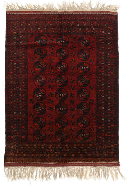 Afghan Khal Mohammadi Matto 150X196 Itämainen Käsinsolmittu Tummanruskea/Tummanpunainen (Villa, Afganistan)