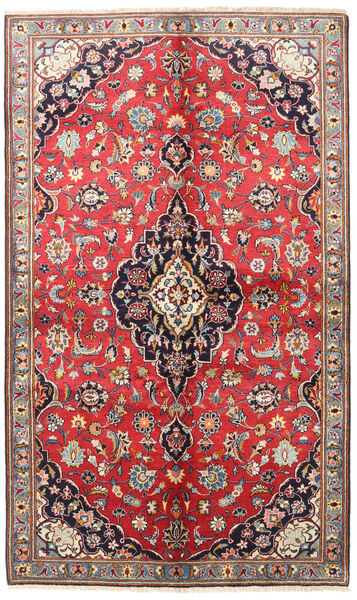  Keshan Matto 145X240 Itämainen Käsinsolmittu Tummanpunainen/Tummanharmaa (Villa, Persia/Iran)