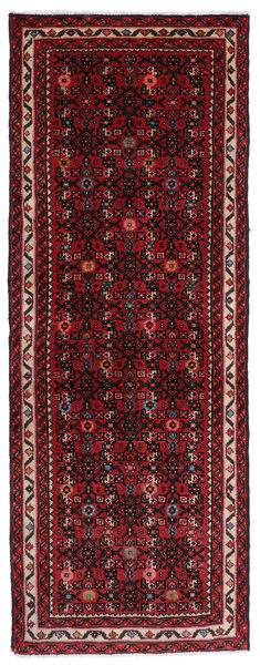  Hosseinabad Matto 71X193 Itämainen Käsinsolmittu Käytävämatto Tummanpunainen/Tummanruskea (Villa, Persia/Iran)