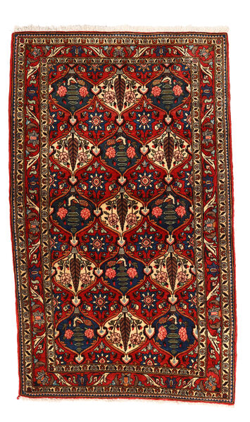  Bakhtiar Collectible Matto 115X155 Itämainen Käsinsolmittu Musta/Ruoste (Villa, Persia/Iran)