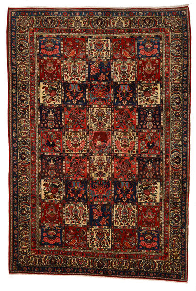  Bakhtiar Collectible Matto 217X318 Itämainen Käsinsolmittu Tummanruskea/Tummanpunainen (Villa, Persia/Iran)