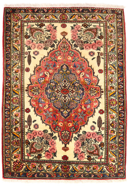  Bakhtiar Collectible Matto 109X151 Itämainen Käsinsolmittu Tummanruskea/Beige (Villa, Persia/Iran)