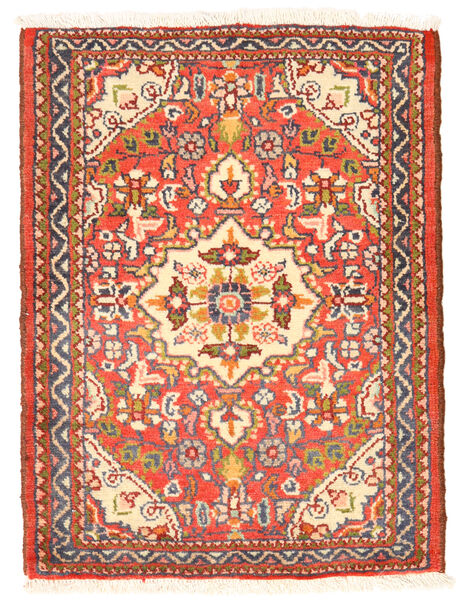  Lillian Matto 53X70 Itämainen Käsinsolmittu Tummanruskea/Punainen (Villa, Persia/Iran)