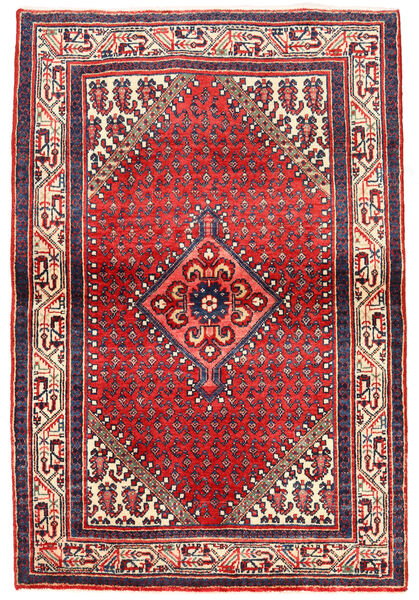103X153 Sarough Matot Matto Itämainen Punainen/Tummanvioletti (Villa, Persia/Iran)