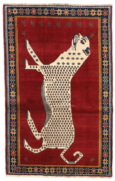  Ghashghai Matto 122X192 Itämainen Käsinsolmittu Ruoste/Punainen (Villa, Persia/Iran)