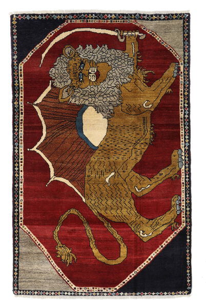  Ghashghai Matto 111X175 Itämainen Käsinsolmittu Ruskea/Tummanpunainen (Villa, Persia/Iran)