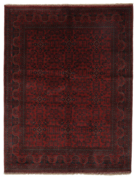  Itämainen Afghan Khal Mohammadi Matot Matto 156X203 Musta/Tummanpunainen (Villa, Afganistan)