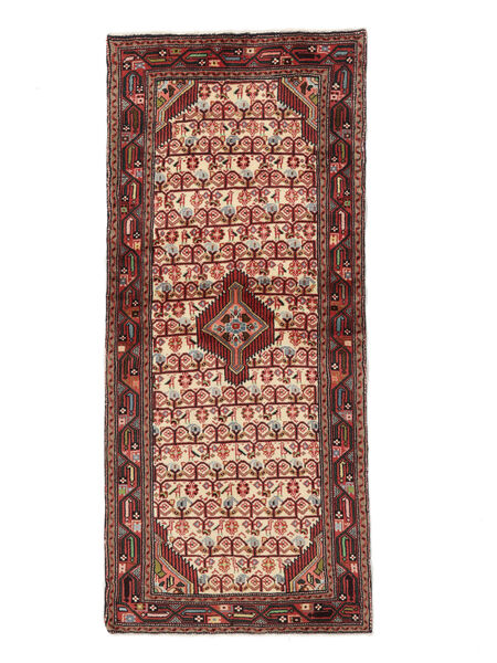 78X188 Asadabad Matot Matto Itämainen Käytävämatto Tummanpunainen/Musta (Villa, Persia/Iran)