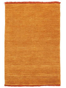  Handloom Fringes - Oranssi Matto 100X160 Moderni Vaaleanruskea/Oranssi (Villa, Intia)