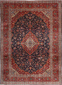  Keshan Matto 255X360 Itämainen Käsinsolmittu Tummanpunainen/Tummanharmaa Isot (Villa, Persia/Iran)