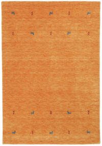  Gabbeh Loom Two Lines - Oranssi Matto 160X230 Moderni Ruoste (Villa, Intia)