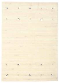  Gabbeh Loom Two Lines - Valkea Matto 160X230 Moderni Beige/Valkoinen/Creme (Villa, Intia)