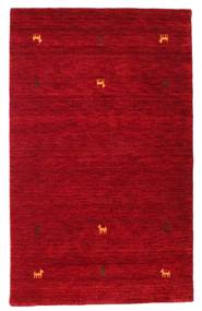  Gabbeh Loom Two Lines - Punainen Matto 100X160 Moderni Punainen/Tummanpunainen (Villa, Intia)
