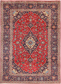  Keshan Matto 242X342 Itämainen Käsinsolmittu Tummanpunainen/Tummanvioletti (Villa, Persia/Iran)