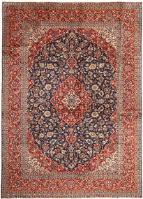  Keshan Matto 291X407 Itämainen Käsinsolmittu Tummanruskea/Tummanpunainen Isot (Villa, Persia/Iran)