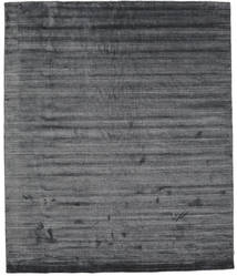  Bamboo Silkki Loom - Charcoal Matto 250X300 Moderni Tummanharmaa/Violetti Isot ( Intia)