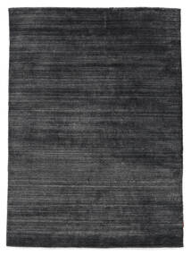  Bamboo Silkki Loom - Charcoal Matto 160X230 Moderni Violetti/Musta/Tummanharmaa ( Intia)