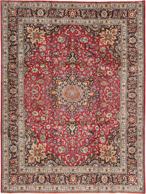  Mashad Matto 250X338 Itämainen Käsinsolmittu Tummanpunainen/Tummanruskea Isot (Villa, Persia/Iran)
