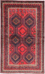  Afshar Matto 138X233 Itämainen Käsinsolmittu Tummanvioletti/Tummanruskea (Villa, Persia/Iran)