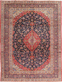  Keshan Signature : Kashan Ghotbi Matto 295X395 Itämainen Käsinsolmittu Ruoste/Tummanvioletti Isot (Villa, Persia/Iran)