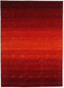  Gabbeh Rainbow - Punainen Matto 210X290 Moderni Punainen (Villa, )