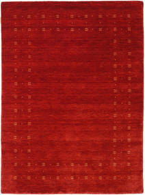  Loribaf Loom Delta - Punainen Matto 140X200 Moderni Ruoste/Tummanpunainen (Villa, Intia)