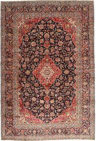  Keshan Matto 242X355 Itämainen Käsinsolmittu Tummanpunainen/Ruskea (Villa, Persia/Iran)