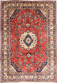 Hamadan#Shahrbaf Matto 213X315 Itämainen Käsinsolmittu Tummanharmaa/Ruoste (Villa, Persia/Iran)