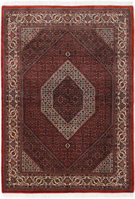  Bidjar Takab/Bukan Matto 174X247 Itämainen Käsinsolmittu Tummanpunainen/Tummanruskea (Villa, Persia/Iran)