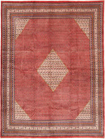  Sarough Mir Matto 307X400 Itämainen Käsinsolmittu Tummanpunainen/Vaaleanpunainen Isot (Villa, Persia/Iran)