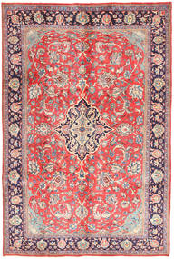  Arak Matto 205X313 Itämainen Käsinsolmittu Vaaleanharmaa/Vaaleanpunainen (Villa, Persia/Iran)