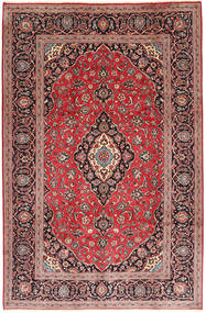  Keshan Matto 194X300 Itämainen Käsinsolmittu Tummanpunainen/Ruoste (Villa, Persia/Iran)