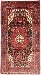  Nahavand Matto 168X312 Itämainen Käsinsolmittu Tummanpunainen (Villa, Persia/Iran)
