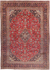  Keshan Matto 290X406 Itämainen Käsinsolmittu Tummanpunainen/Tummanruskea Isot (Villa, Persia/Iran)