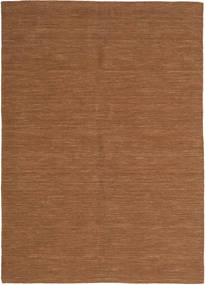  Kelim Loom - Ruskea Matto 160X230 Moderni Käsinkudottu Ruskea (Villa, Intia)