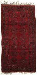  Afghan Khal Mohammadi Matto 114X213 Itämainen Käsinsolmittu Tummanpunainen (Villa, Afganistan)