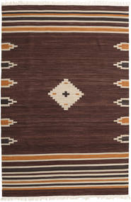  Tribal - Ruskea Matto 200X300 Moderni Käsinkudottu Tummanruskea/Vaaleanruskea (Villa, Intia)