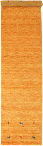  Gabbeh Loom Two Lines - Oranssi Matto 80X350 Moderni Käytävämatto Oranssi (Villa, )