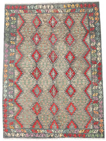  Kelim Afghan Old Style Matto 179X248 Itämainen Käsinkudottu Vaaleanharmaa/Tummanharmaa (Villa, Afganistan)