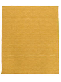  Kelim Loom - Keltainen Matto 250X300 Moderni Käsinkudottu Vaaleanruskea/Keltainen Isot (Villa, Intia)