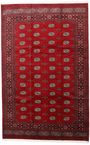  Pakistan Bokhara 2Ply Matto 205X315 Itämainen Käsinsolmittu Punainen/Tummanpunainen (Villa, Pakistan)