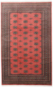  Pakistan Bokhara 2Ply Matto 195X319 Itämainen Käsinsolmittu Tummanpunainen/Ruoste (Villa, Pakistan)