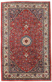  Sarough Matto 137X220 Itämainen Käsinsolmittu Tummanpunainen/Tummansininen (Villa, Persia/Iran)