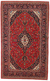  Keshan Matto 135X230 Itämainen Käsinsolmittu Tummanpunainen/Tummanruskea (Villa, Persia/Iran)