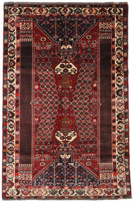  Ghashghai Matto 170X259 Itämainen Käsinsolmittu Tummanpunainen/Tummanruskea (Villa, Persia/Iran)