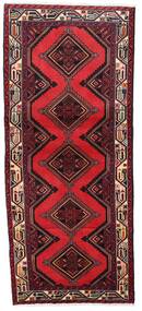  Hamadan Matto 78X185 Itämainen Käsinsolmittu Käytävämatto Tummanpunainen/Punainen (Villa, Persia/Iran)