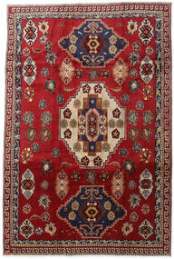  Ghashghai Matto 194X294 Itämainen Käsinsolmittu Tummanpunainen/Tummanvioletti (Villa, Persia/Iran)